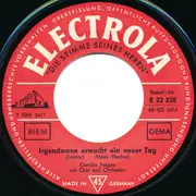 7inch Vinyl Single - Camillo Felgen - Irgendwann Erwacht Ein Neuer Tag (Telstar)