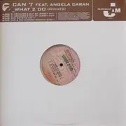 12inch Vinyl Single - Can 7 Feat. Angela Caran - What 2 Do (Remixes)