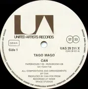 Double LP - Can - Tago Mago - 1st German Pressing / LIBERTY/UA GMBH, MÜNCHEN