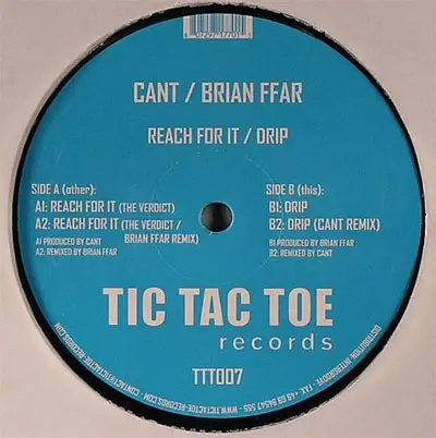 Cant / Brian Ffar - Reach For It / Drip