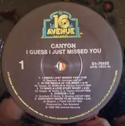 LP - Canyon - I Guess I Just Missed You