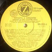 LP - Canzoniere Internazionale - Cittadini E Contadini - Canzoni Del Folklore Toscano