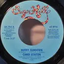 7inch Vinyl Single - Candi Staton - Hurry Sundown