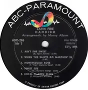LP - Candido - Latin Fire (The Big Beat Of Candido) - Mono