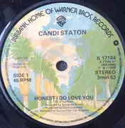 7inch Vinyl Single - Candi Staton - Honest I Do Love You / So Blue
