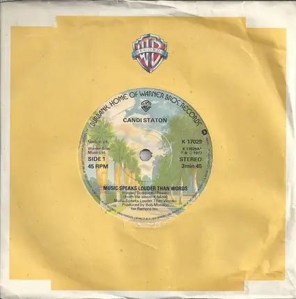 Candi Staton - Music Speaks Louder Than Words