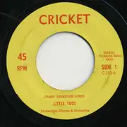 7inch Vinyl Single - Candy Anderson , The Cricketone Chorus & Orchestra - Little Toot