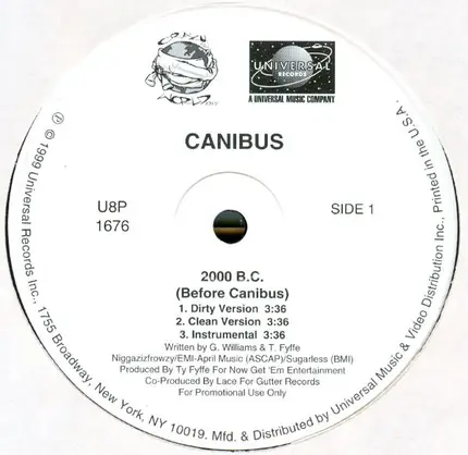 Canibus - 2000 B.C.