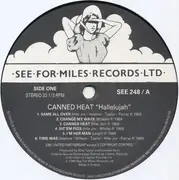LP - Canned Heat - Hallelujah