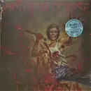 LP - Cannibal Corpse - Red Before Black - Blue Jeans Marble Vinyl, Ltd Ed, Poster