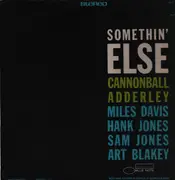 LP - Cannonball Adderley - Somethin' Else = サムシン・エルス - Insert