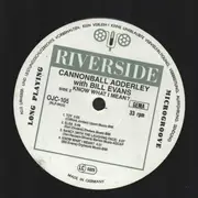 LP - Cannonball Adderley With Bill Evans - Know What I Mean?