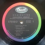 LP - Cannonball Adderley With Orchestra Arranged And Conducted By Oliver Nelson - Domination