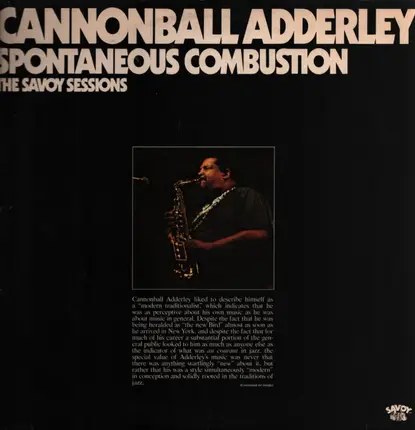 Cannonball Adderley - Spontaneous Combustion
