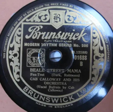 Cab Calloway And His Orchestra - Dinah / Beale Street Mama