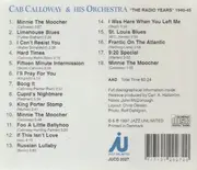 CD - Cab Calloway And His Orchestra - The Radio Years, 1940-45