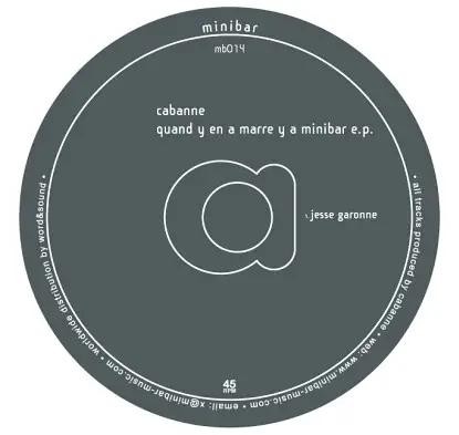 Cabanne - Quand Y En A Marre Y A Minibar E.p.