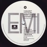 12inch Vinyl Single - Cabaret Voltaire - Don't Argue