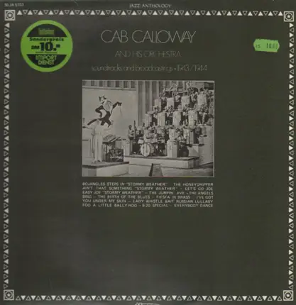 Cab Calloway And His Orchestra - Soundtracks And Broadcastings 1943/1944