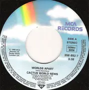 7inch Vinyl Single - Cactus World News - Worlds Apart
