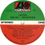 LP - Cactus - One Way... Or Another - Gatefold