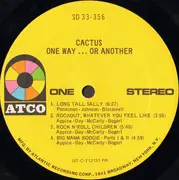 LP - Cactus - One Way...Or Another - Gatefold
