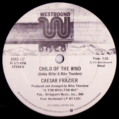 Caesar Frazier - Child Of The Wind