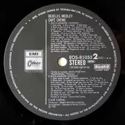 LP - Café Crème - ビートルズなーんちゃって！？ = Beatles Medley - +OBI, insert