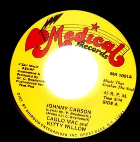 Caglo Mac And Cathy Willow - Johnny Carson / Sing Along To Johnny Carson