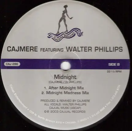 Cajmere Featuring Walter Phillips - Midnight