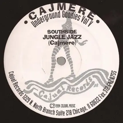 Cajmere - Underground Goodies Vol V