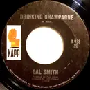 7inch Vinyl Single - Cal Smith - Drinking Champagne / Honky Tonk Blues