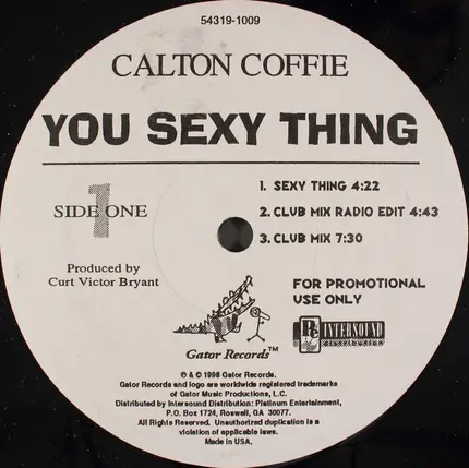 Calton Coffie - You Sexy Thing