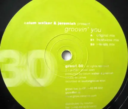 Calum Walker & Jeremiah - Groovin' You