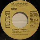 7inch Vinyl Single - California Music - Jamaica Farewell - Promo