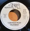 7inch Vinyl Single - California - I Can Hear Music
