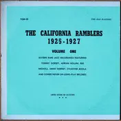 California Ramblers - 1925-1927 Volume One