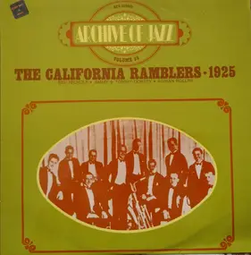 California Ramblers - Archive Of Jazz Volume 39