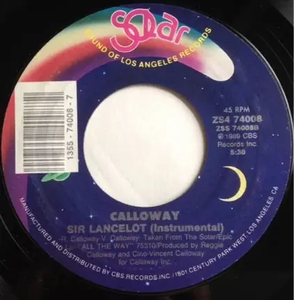 Calloway - Sir Lancelot
