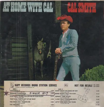 Cal Smith - At Home With Cal