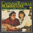 7inch Vinyl Single - Captain And Tennille - Muskrat Love