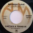 7inch Vinyl Single - Captain And Tennille - Muskrat Love