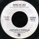 7inch Vinyl Single - Captain And Tennille - Song Of Joy