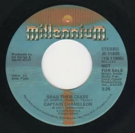 Captain Chameleon - Grab Them Cakes / Jive Ol' Fo
