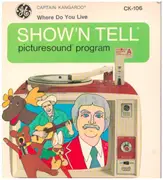 7inch Vinyl Single - Captain Kangaroo - Where Do You Live? - Show and Tell incl. Filmstrip