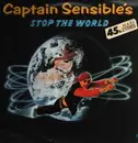 12inch Vinyl Single - Captain Sensible - Stop The World