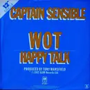 12inch Vinyl Single - Captain Sensible - Wot / Happy Talk