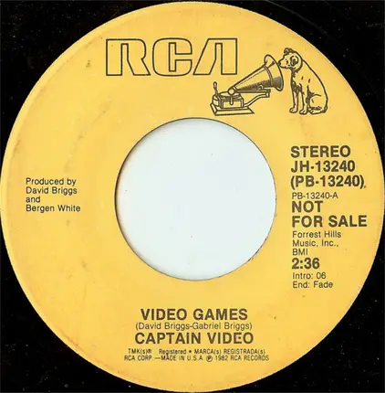Captain Video - Video Games