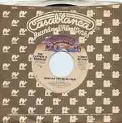 7inch Vinyl Single - Captain And Tennille - Love On A Shoestring / How Can You Be So Cold