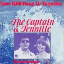 7inch Vinyl Single - Captain And Tennille - Love Will Keep Us Together